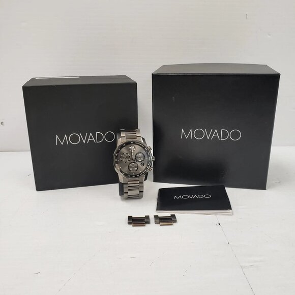 (59272-1) Movado Bold Verso MB01.0.34.6613 Watch - Picture 1 of 9
